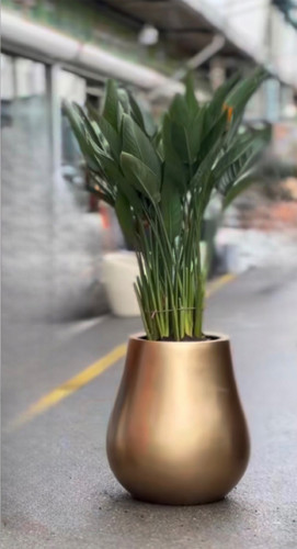 گلدان فایبرگلاس طرح گلابی