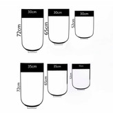 گلدان فایبرگلاس لبه طلایی ونیز