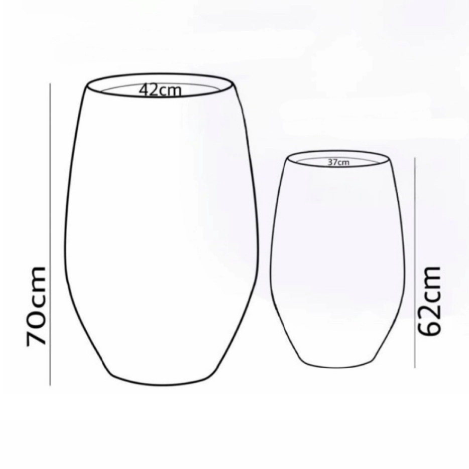 گلدان فایبرگلاس کندویی