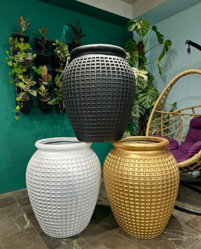 گلدان فایبرگلاس ولنسیا