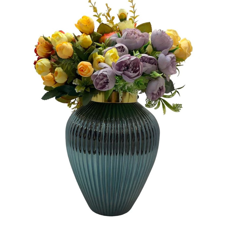 گلدان شیشه ای ژیوار