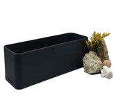 گلدان پلیمری باکس مستطیلی مشکی