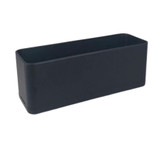 گلدان پلیمری باکس مستطیلی مشکی