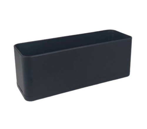 گلدان پلیمری باکس مستطیلی مشکی