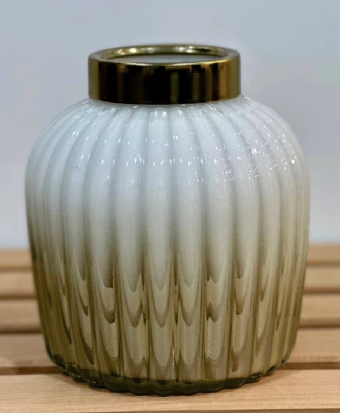 گلدان شیشه ای کد 3 خطی