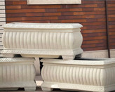 گلدان فایبرگلاس فلاورباکس مستطیلی شهری