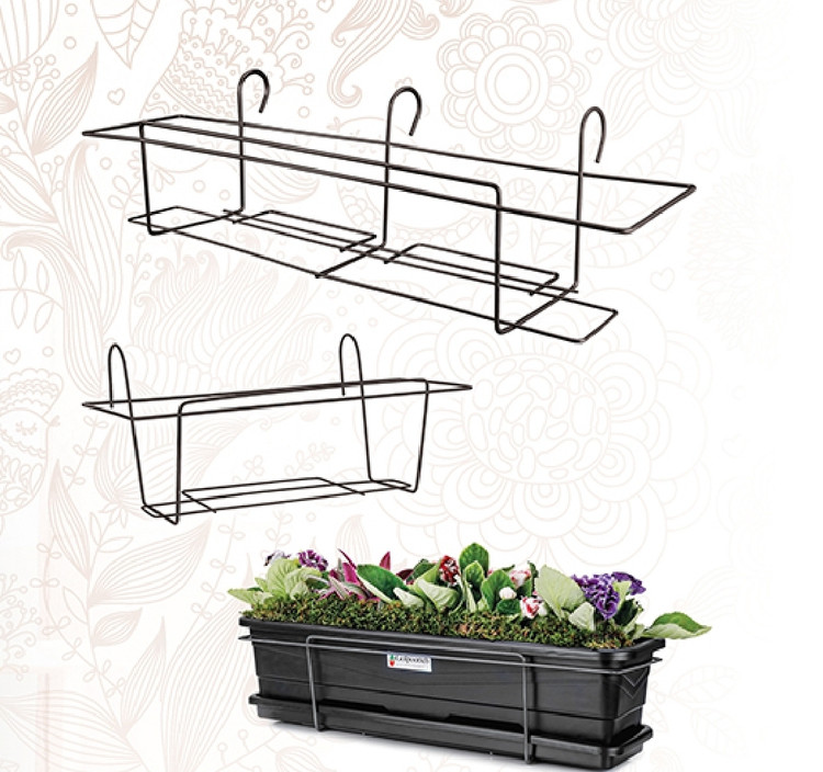 گلدان پلاستیکی بالکنی