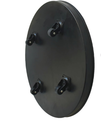 زیرگلدانی فلزی چرخدار