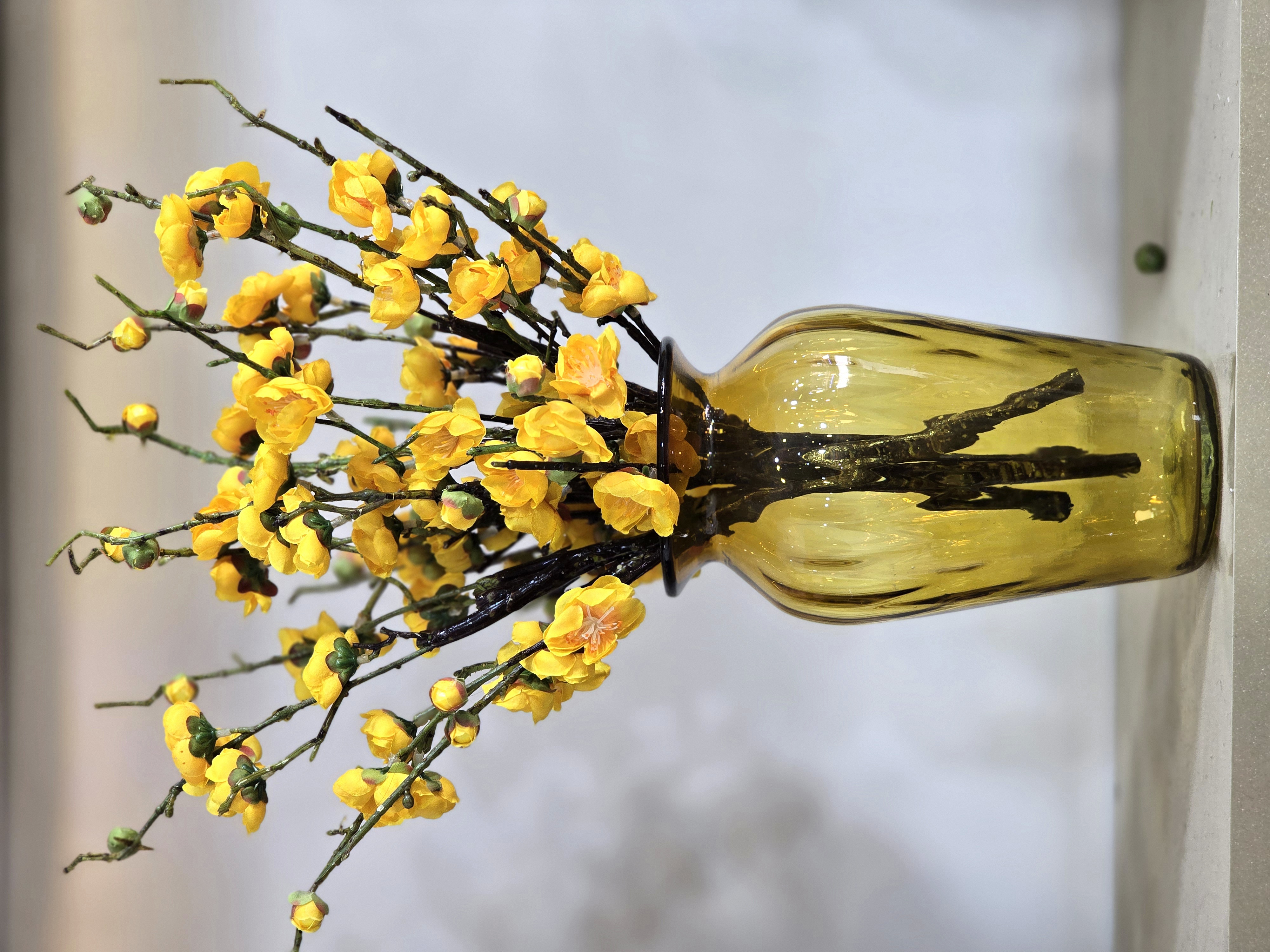 شکوفه ژاپنی زرد