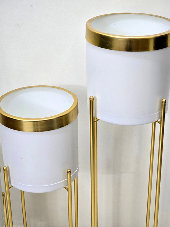 ست گلدان و پایه گلدان