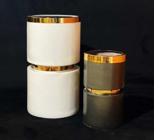 Roma fiberglass vase