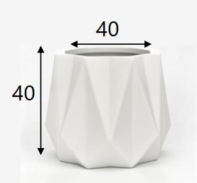 star fiberglass vase