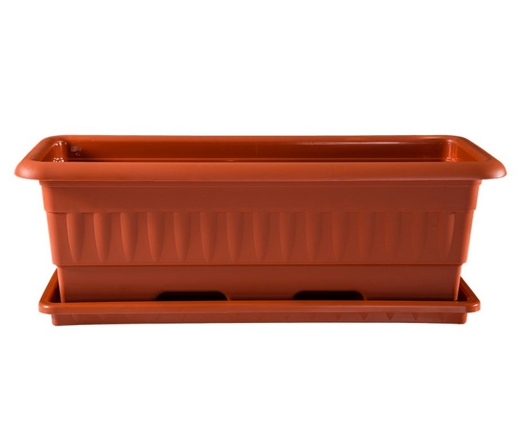 Rectangular plastic pot FZ217 size 110 x 42 cm
